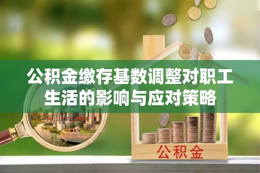 日土公积金缴存基数调整对职工生活的影响与应对策略